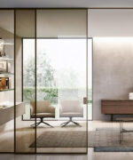 Porte interne filomuro e sistemi design